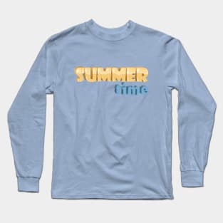 3D Hello Summer Long Sleeve T-Shirt